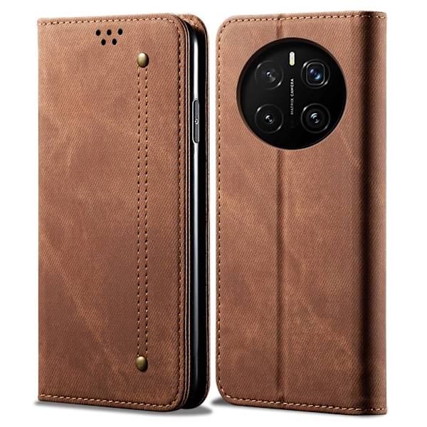 Jeans Honor Magic7 Pro flip case - Kahvi Brown