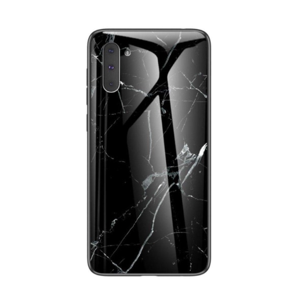 Fantasy Marble Samsung Galaxy Note 10 kuoret - Musta Black