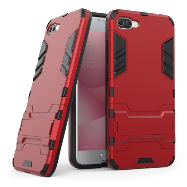 ASUS Zenfone 4 Max 5.5 (ZC554KL) trendikäs suojakuori - Punainen Red