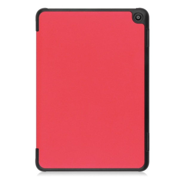 Tri-fold läderfodral för Amazon Fire 8 HD (2022) - Röd Röd