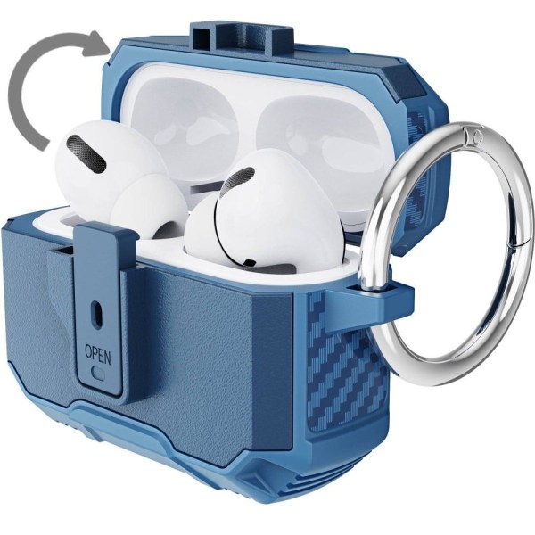 AirPods Pro opladningsetui - Sort / Safir Blue