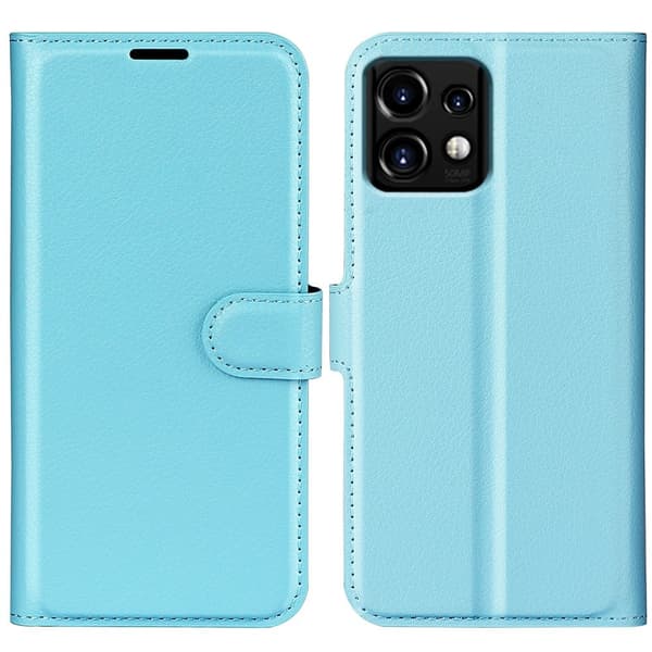Classic Motorola Edge Plus (2023) / Moto X40 / Edge 40 Pro Flippetui - Blå Blue