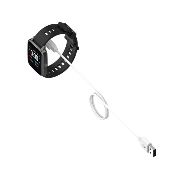 1m Realme Watch 3 USB-laddningsplatta - Vit Vit