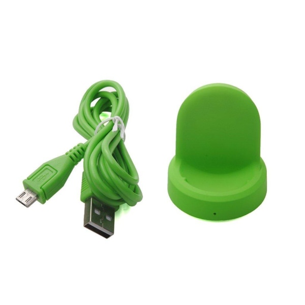 Samsung Gear S3 trådløs opladnings dock med USB kabel - Grøn Green