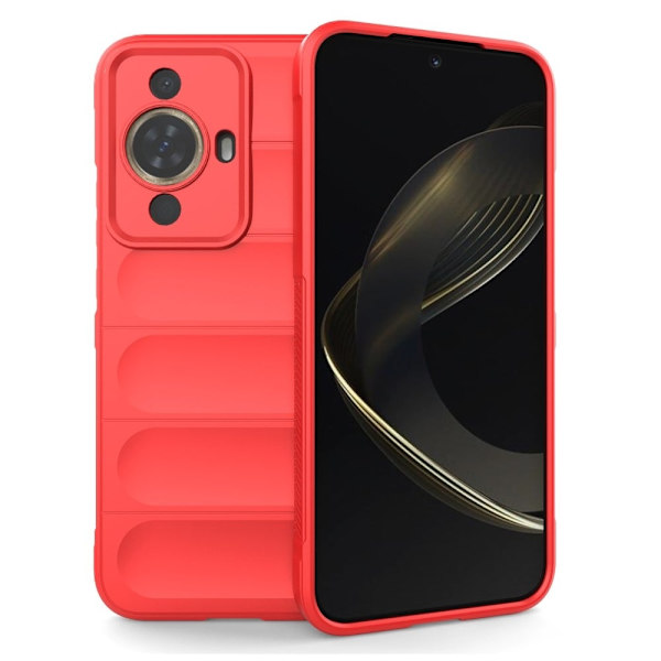 Blødt grebsformet cover til Huawei Nova 11 - Rød Red