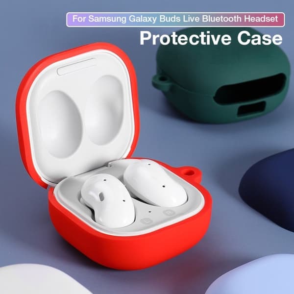 Samsung Buds Live silikone etui - rød Red