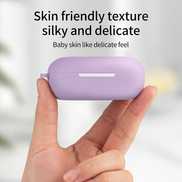 Huawei FreeBuds SE silikoneetui med spænde - Matcha-Grøn Green