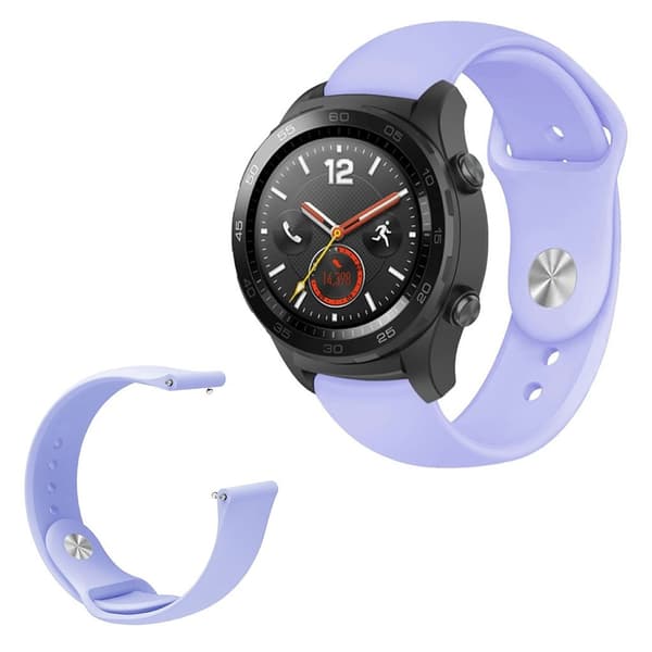 Huawei Watch GT / Magic elegant silicone watch band - Light Purple Lila