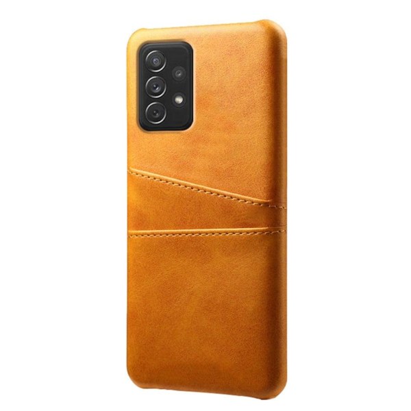 Dual Card Suojakotelo Samsung Galaxy A73 - Oranssi Orange