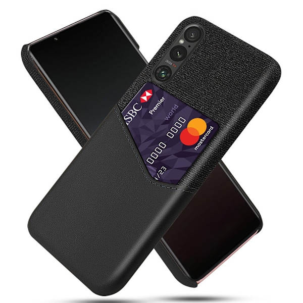 Bofink Sony Xperia 1 V Kort Cover - Sort Black