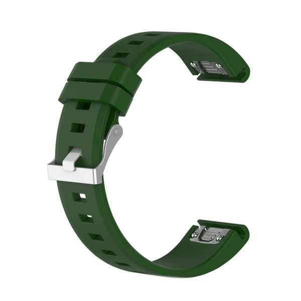 Garmin Fenix 5, Forerunner 935, Quatix 5 ja Approach S60 ranneke - Tummanvihreä Green