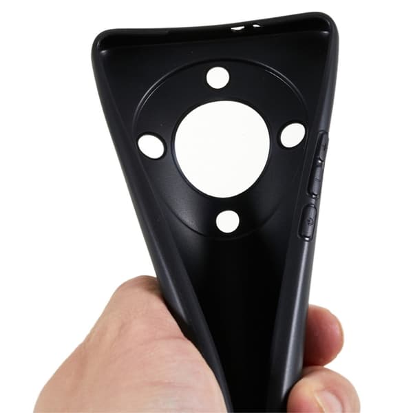 Blødt og mat cover til Honor Magic5 Lite Black