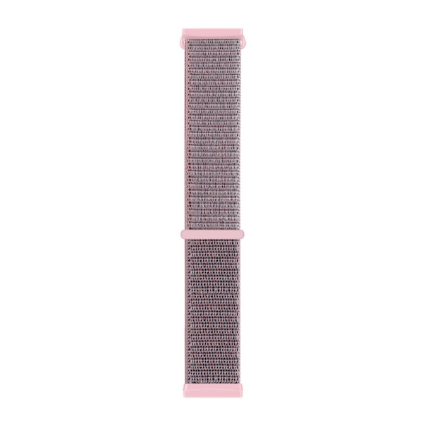 Fitbit Sense / Versa 3 nylonrem - Rosa Pink