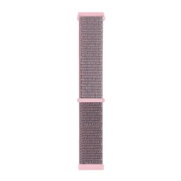 Fitbit Sense / Versa 3 nylonrem - Rosa Rosa