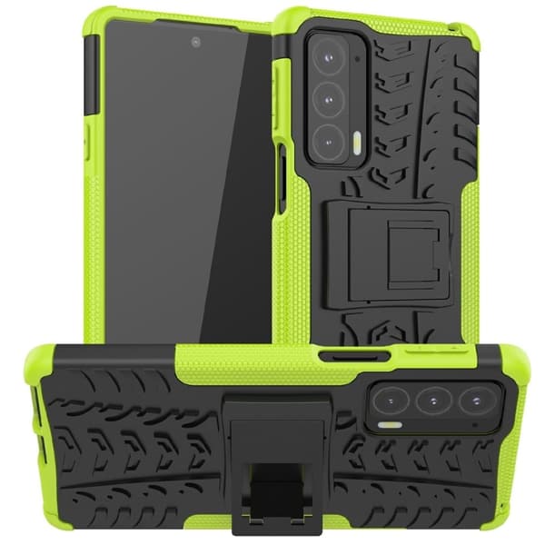 Offroad Suojakotelo Motorola Edge 20 - Vihreä Green