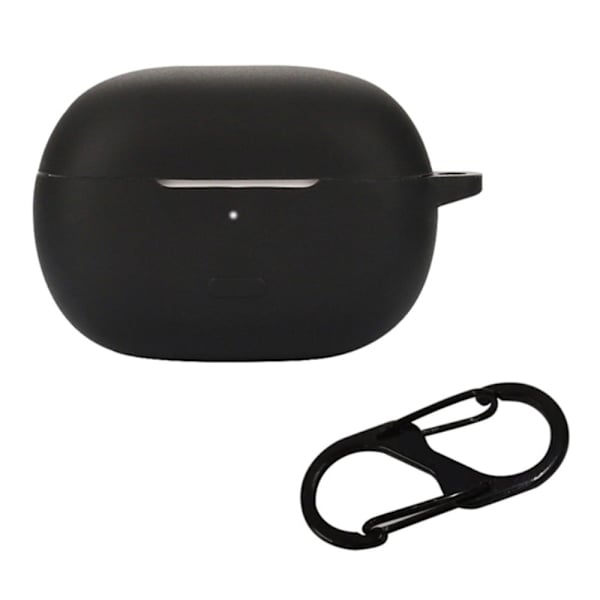 Xiaomi Redmi Buds 4 Pro silikonikotelo soljella - Musta Black