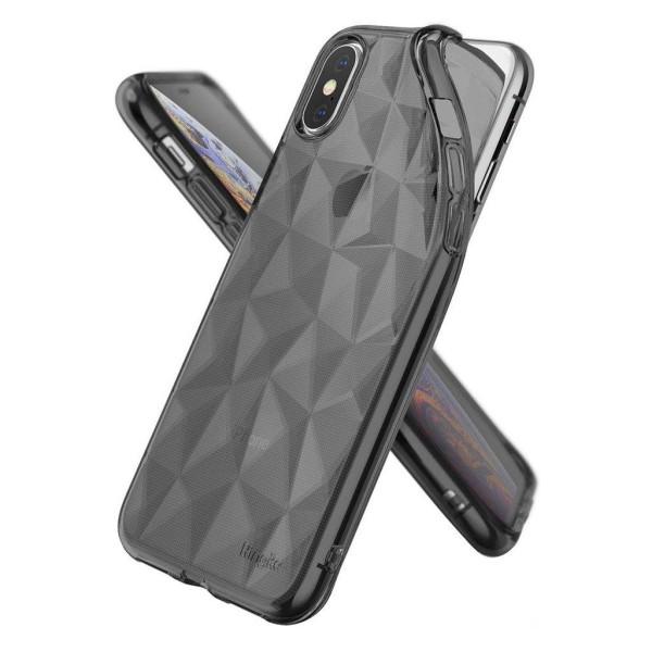 Ringke AIR PRISM för iPhone X/XS - Rök Svart Svart