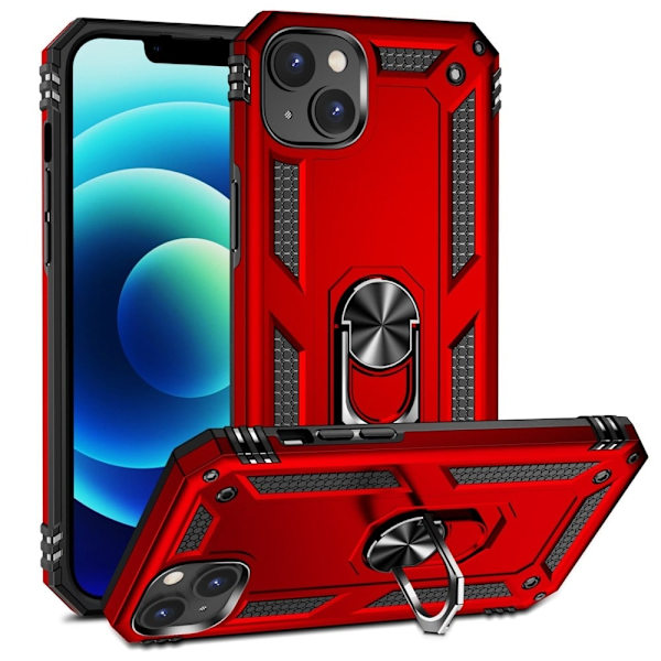 Bofink Combat iPhone 15 etui - Rød Red