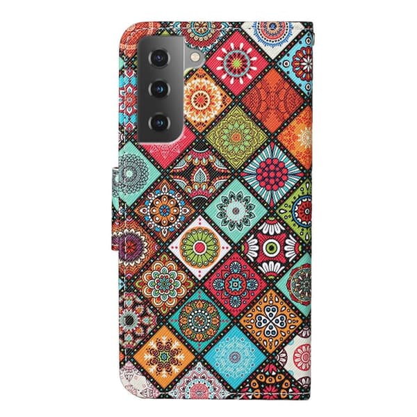 Wonderland Samsung Galaxy S23 Flippetui - Ethnic Style Multicolor