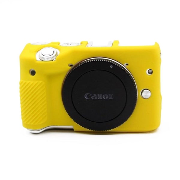 Canon EOS M3 fleksibel blød silikone etui - Gul Yellow