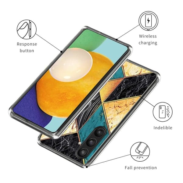 Deco Samsung Galaxy S23 FE kotelot - Tyyli B Multicolor