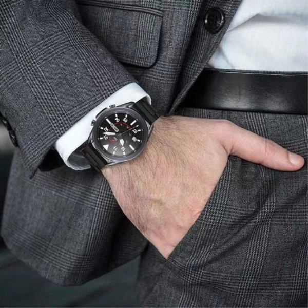 16mm titanium steel watch strap for Huawei and Casio watch - Bla Svart