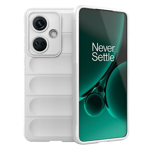 Blødt grebsformet cover til OnePlus Nord CE 3 - Hvid White