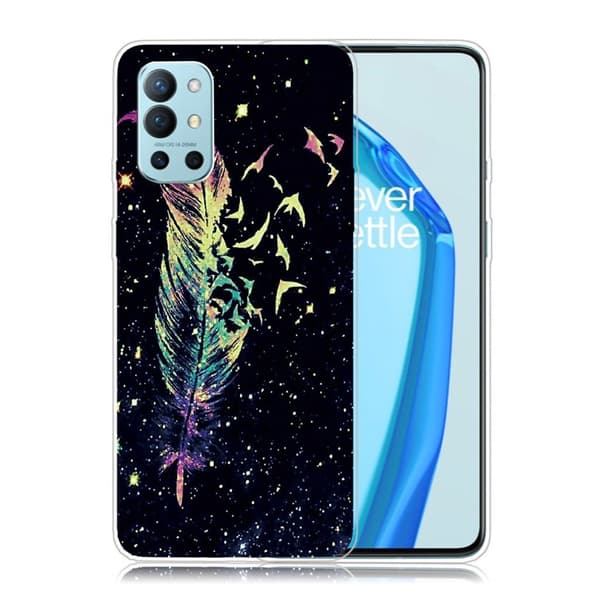 Deco OnePlus 9R Etui - Fjør Black