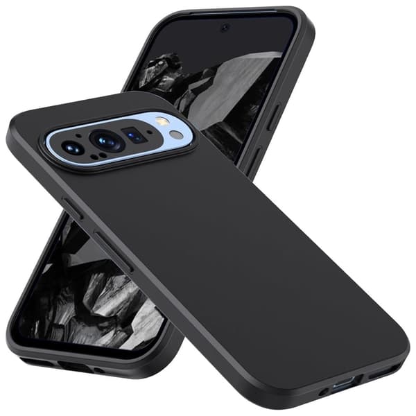 Pehmeä ja mattapintainen kuori Google Pixel 9 Pro XL - Läpinäkyvä Transparent