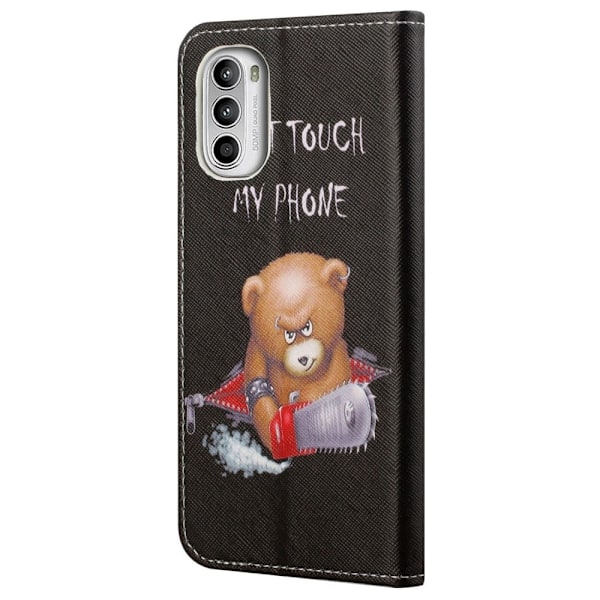 Wonderland Motorola Moto G52 fodral -Svart Svart