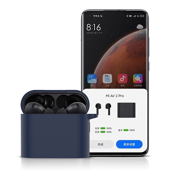 Xiaomi Mi Air 2 Pro silikone etui - blå Blue