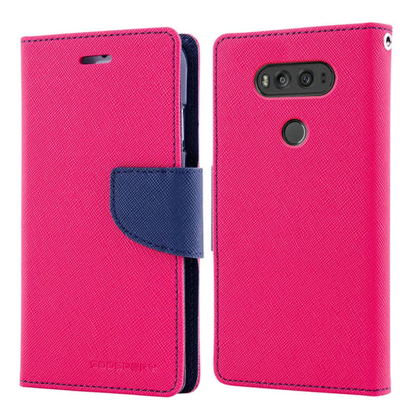 MERCURY Fancy dagbok - LG V20 - Varm Rosa Pink