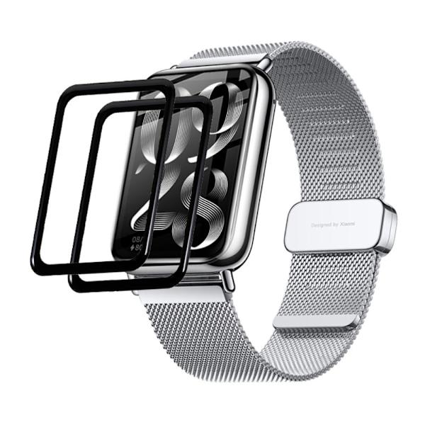 2Pcs Xiaomi Smart Band 8 Pro clear screen protector Transparent