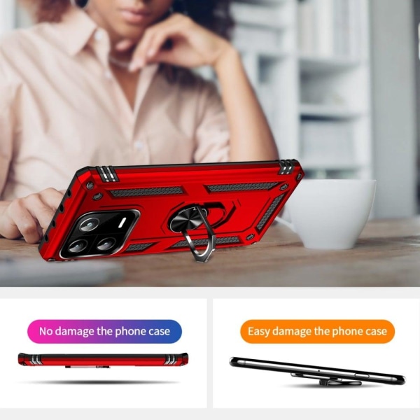 Bofink Combat Xiaomi 13 Pro Suojakotelo - Punainen Red
