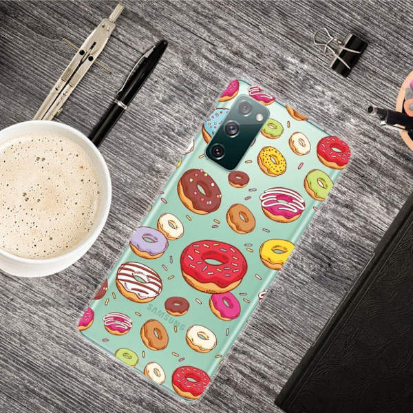 Deco Samsung Galaxy S20 Fe 5g / S20 Fe Etui - Donut Multicolor