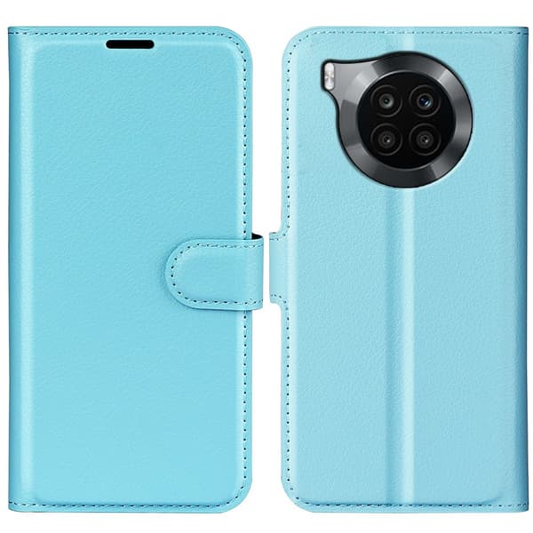Classic Honor 50 Lite / Huawei Nova 8i Läppäkotelo - Sininen Blue