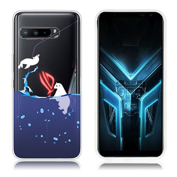 Deco Asus ROG Phone 3 kotelot - Jääkarhu White