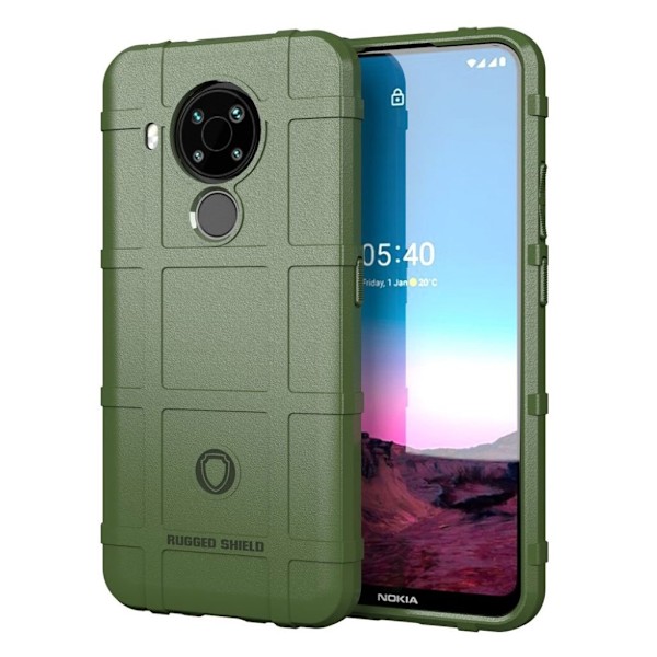 Rugged Shield Nokia 5.4 kotelot - Vihreä Green