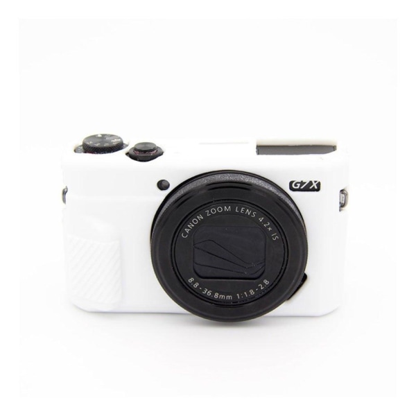 Canon PowerShot G7X MarkII blød silikone beskyttende etui - hvid White