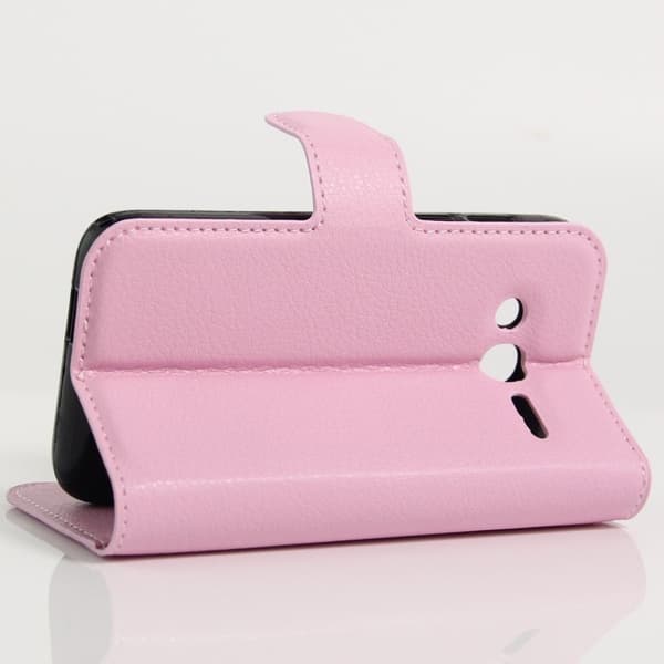 Mankell Alcatel OneTouch Pixi 4 (4) Nahkakotelo Lompakko - Pinkki Pink