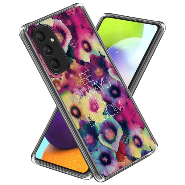 Deco Samsung Galaxy A55 skal - Färgglada Blommor multifärg