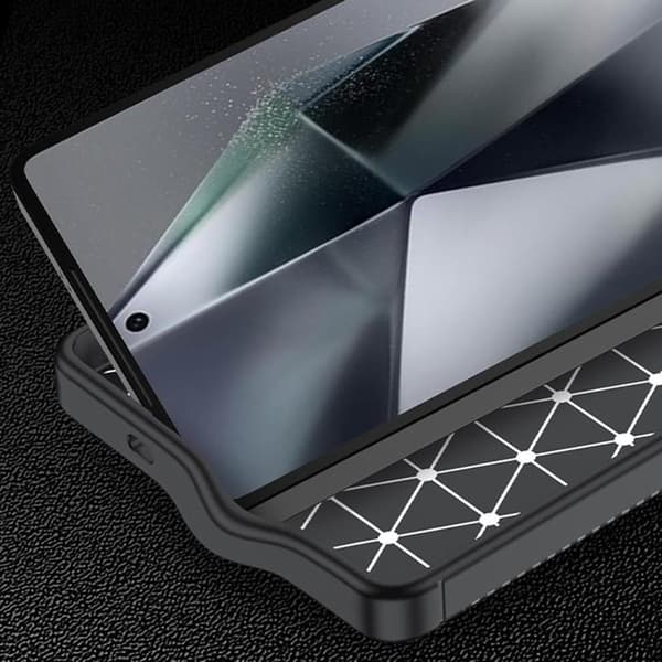 Carbon Shield Samsung Galaxy S25 Ultra cover - Gennemsigtig Transparent