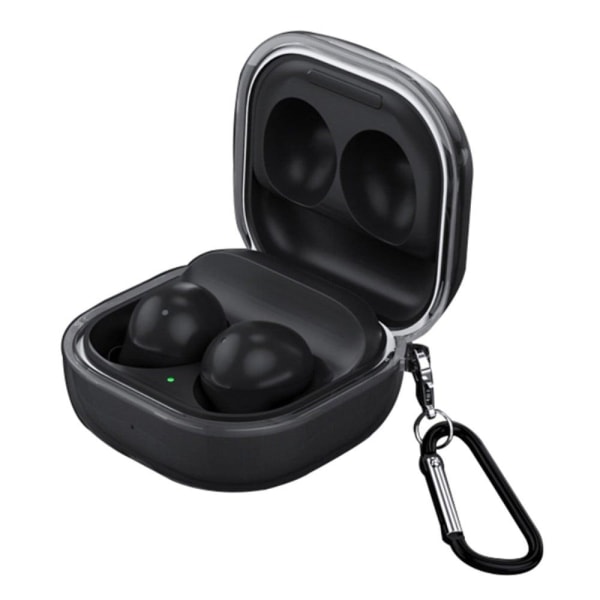 Samsung Galaxy Buds2 Pro / Buds2 / Pro cover with buckle - Trans Svart