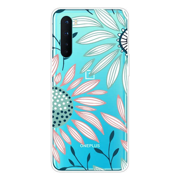 Deco OnePlus Nord skal - Krysantemum Grön