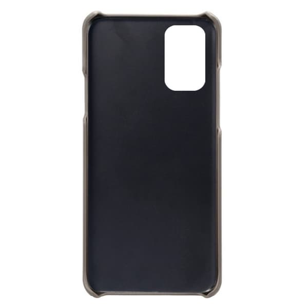 Dual Card Etui OnePlus 9R - Grå Silver grey