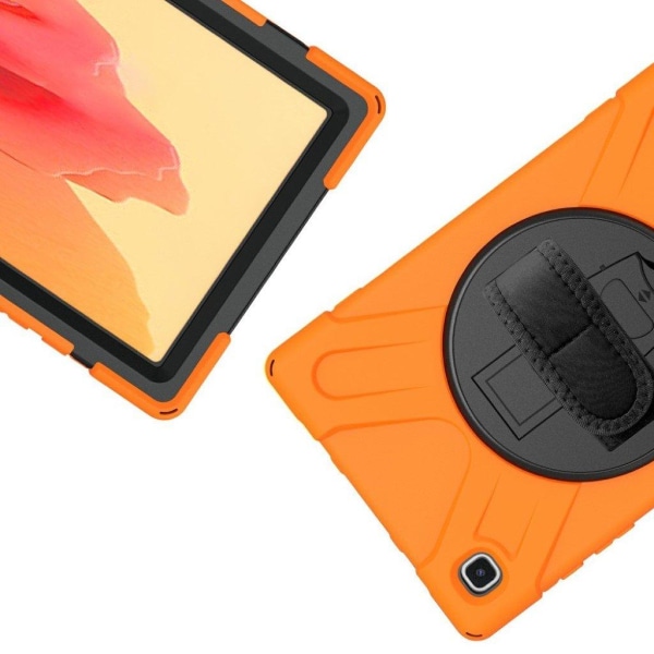 Samsung Galaxy Tab A7 10.4 (2020) 360 graders silikone combo etui - orange Orange