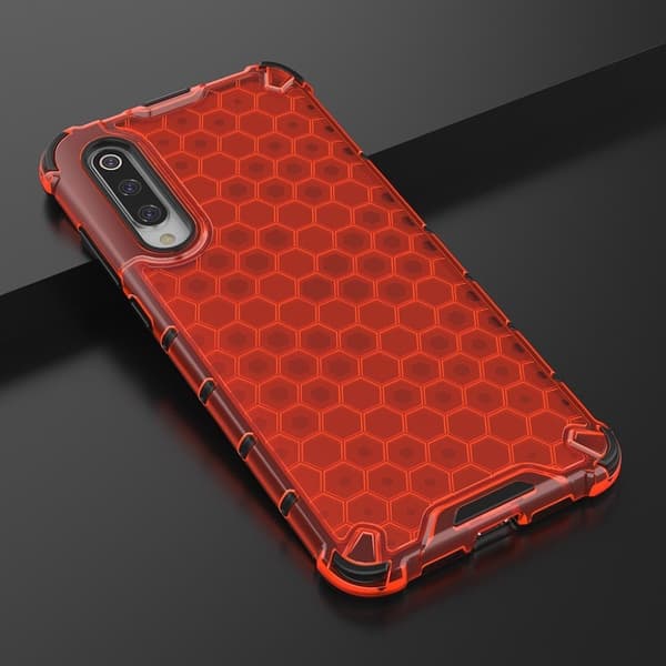 Bofink Honeycomb Xiaomi Mi 9 Pro cover – Rød Red