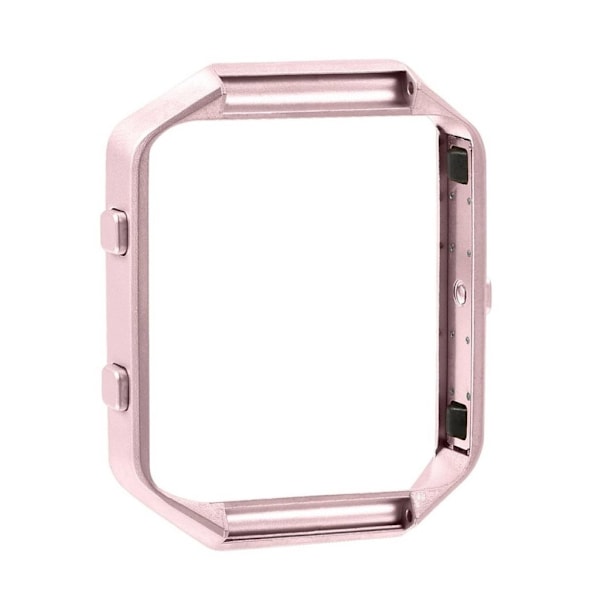 Fitbit Blaze Rustfri stål metalramme - Rosa guld Pink
