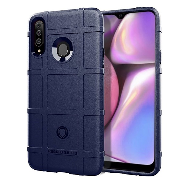Rugged Shield  Samsung Galaxy A20s kuoret - Tummansininen Blue
