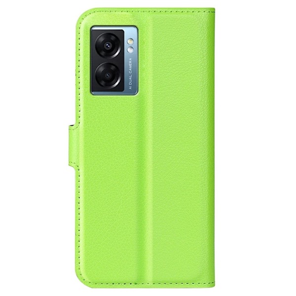 Classic Oppo A57 (2022) flip kuoret - Vihreä Green